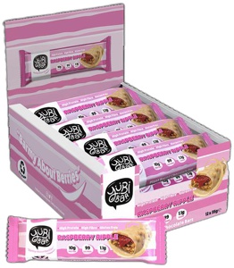 YuBi Bar Protein Bar 12x35g - Raspberry Ripple product image