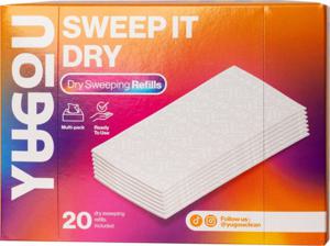 Yugou Sweep It Dry Dry Sweeping Refills 20 pcs produkt bild