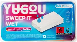 Yugou Sweep It Wet Mopping Refills – 12 st produkt bild