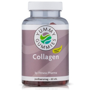 Yummy Gummies by Fitness Pharma Collagen - 60 stk. produktbillede