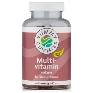 Yummy Gummies by Fitness Pharma Multivitamin Voksne - 60 stk. produktbillede