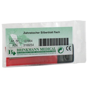 Zahnstocher Silber, 1 St n.v. Produktbild
