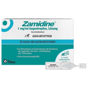 ZAMIDINE 1 mg/ml Augentropfen Mehrdosenbehältnisse Produktbild