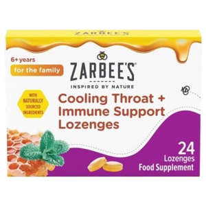 Zarbee's Cooling Throat + Immune Support Lozenges Pack of 24 product image