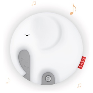 Zazu Nattlampa/Andningsljus Emmy Elefant - White produkt bild
