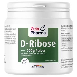 Zein PHARMA D-Ribose 200 g Pulver Produktbild