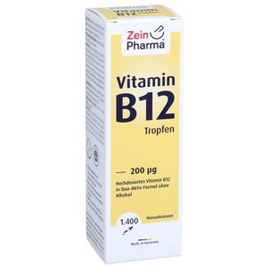Zein PHARMA Dreifach-Komplex Vitamin B12 50 ml Tropfen zum Einnehmen Produktbild