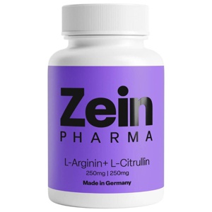 Zein PHARMA L-Arginin + L-Citrullin 500 mg 90 St Kapseln Produktbild