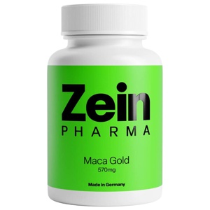 Zein PHARMA Maca Gold 570mg 180 St Kapseln Produktbild