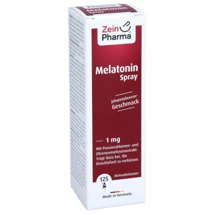 Zein PHARMA Melatonin+ Spray 1mg 25 ml Spray Produktbild