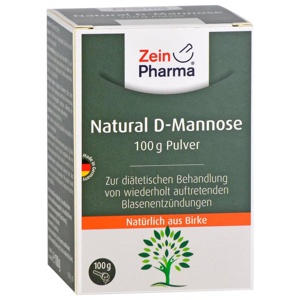 Zein PHARMA Natural D-Mannose Pulver 100 g Pulver Produktbild