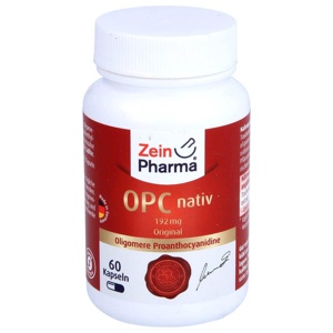 Zein PHARMA OPC Nativ 192mg 60 St Kapseln Produktbild