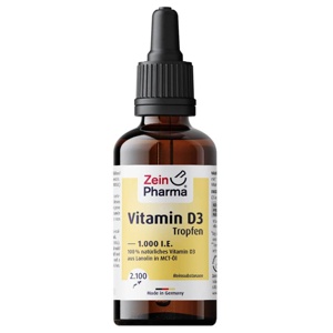 Zein PHARMA Vitamin D3 1.000 I.E. 50 ml Tropfen Produktbild