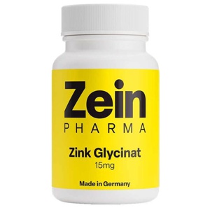 Zein PHARMA Zink Glycinat 15mg 120 St Kapseln magensaftresistent Produktbild