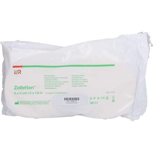 ZELLETTEN Tupfer 4x5 cm unsteril Rolle Produktbild