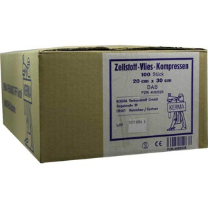 ZELLSTOFF VLIES Kompressen unsteril 20x30 cm Produktbild