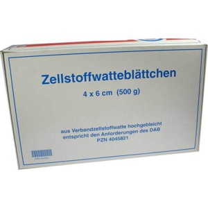 Zellwa Blättchen hochgebl. 4x6 cm, 500 g Tupfer Produktbild