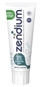 Zendium Fresh + White Tandkräm 75 ml produkt bild