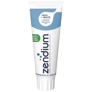 Zendium Fresh+White Tannkrem 75 ml produktbilde