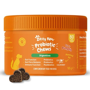 Zesty Paws Probiotic Chews Kürbis Produktbild