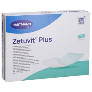 Zetuvit Plus extrastarke Saugkomp.steril 20x25 cm, 10 St n.v. Produktbild