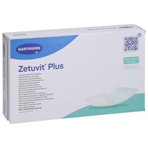 Zetuvit PLUS Extra starke Saugkompressen 10 St Kompressen Produktbild