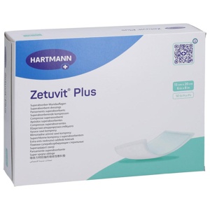 ZETUVIT Plus extrastarke Saugkompr.steril 15x20 cm Produktbild