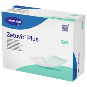 ZETUVIT Plus extrastarke Saugkompr.steril 20x25 cm Produktbild