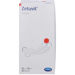 ZETUVIT Saugkompressen steril 10x20 cm Produktbild
