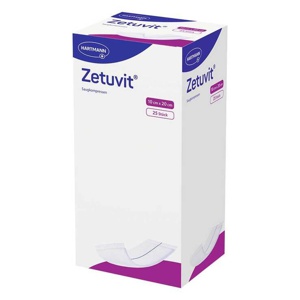 ZETUVIT Saugkompressen steril 10x20 cm Produktbild