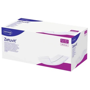 Zetuvit Saugkompressen unsteril 20x40 cm, 30 St Kompressen Produktbild