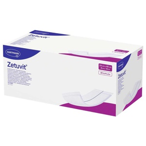 ZETUVIT Saugkompressen unsteril 20x40 cm Produktbild