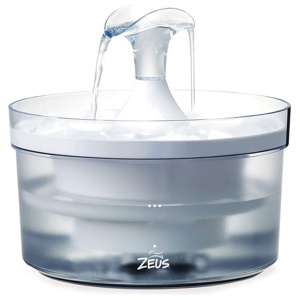 Zeus Waterfall Transparent Vattenfontän 1,5 Liter produkt bild
