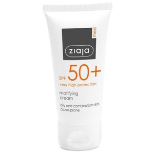 Ziaja MED matistav päevakreem rasusele nahale SPF50+ 50 ml toote pilt