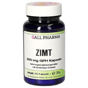 Zimt 300 mg GPH Kapseln Produktbild