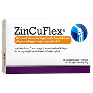 ZinCuFlex kapsler 60 stk produktbillede