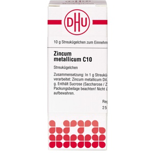 ZINCUM METALLICUM C 10 Globuli Produktbild