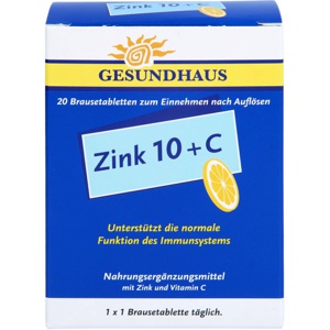 ZINK 10+C Brausetabletten Produktbild