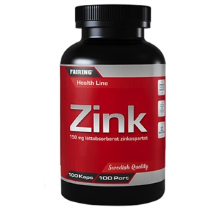 Zink 100 caps produkt bild