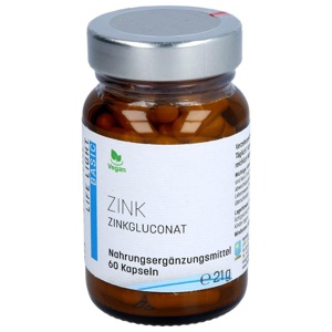 Zink 15 mg Gluconat Kapseln Produktbild