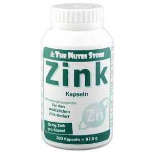 Zink 15 mg Kapseln, 200 St Kapseln Produktbild