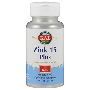Zink 15 Plus 100 St Tabletten Produktbild