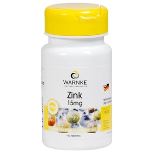 Zink 15 mg Tabletten Produktbild