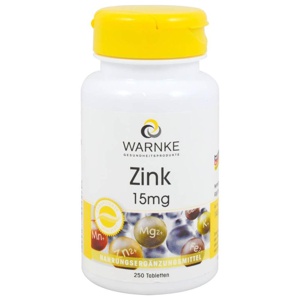 Zink 15 mg Tabletten Produktbild