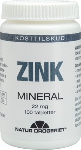 Natur Drogeriet Zink Mineral produktbillede