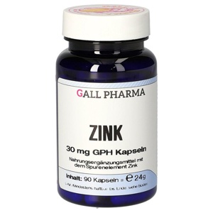 ZINK 30 mg GPH Kapseln Produktbild