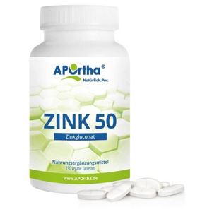 ZINK 50 Zinkgluconat Tabletten Produktbild