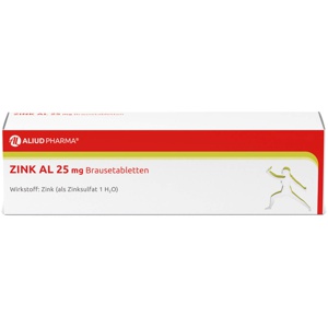 ZINK AL 25 mg Brausetabletten Produktbild