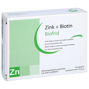 ZINK+BIOTIN Kapseln Produktbild