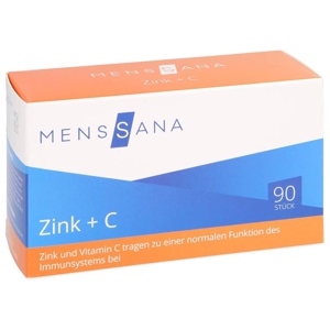 ZINK+C Menssana 90 St Lutschtabletten Produktbild